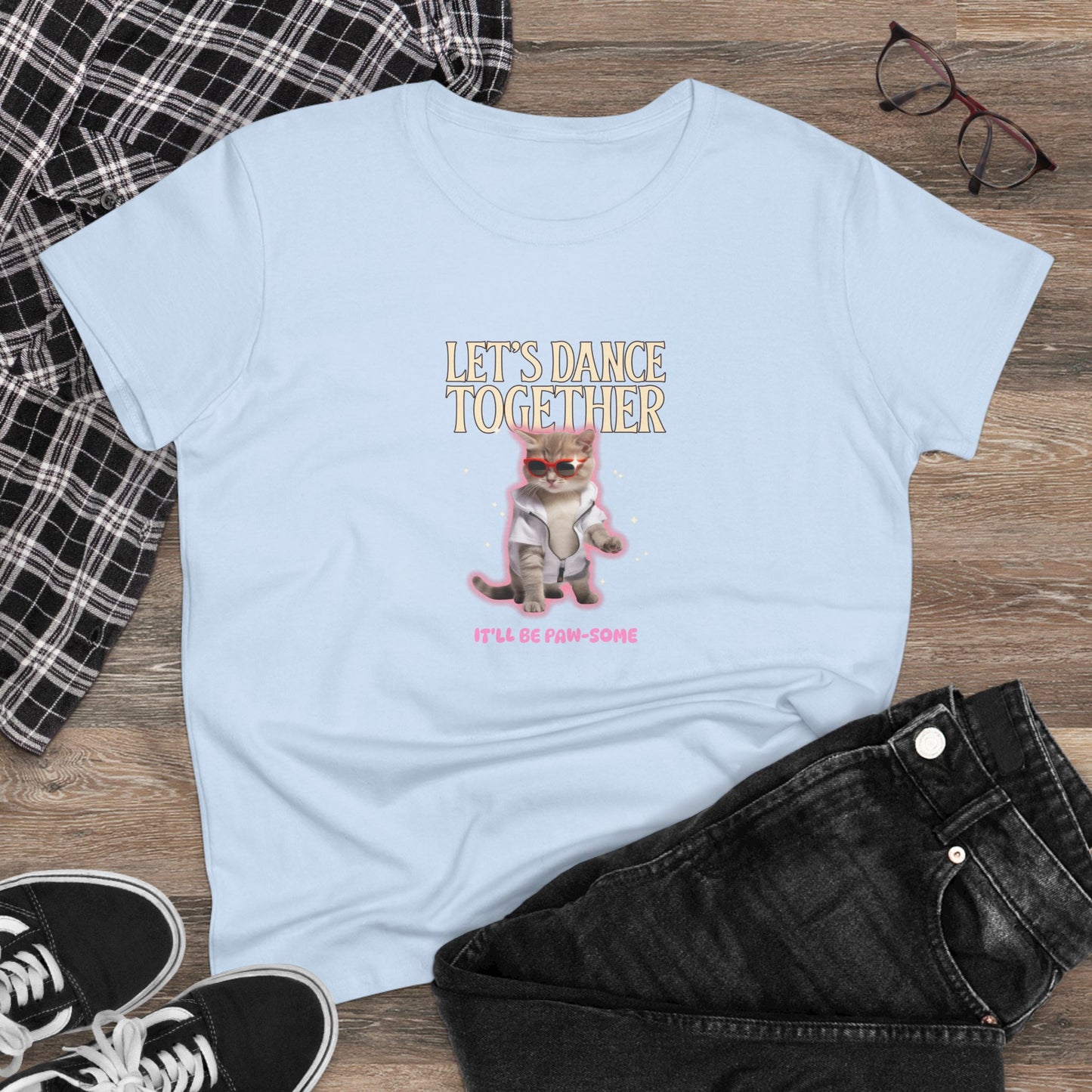 Let's Dance Together Funny Women's T-Shirt