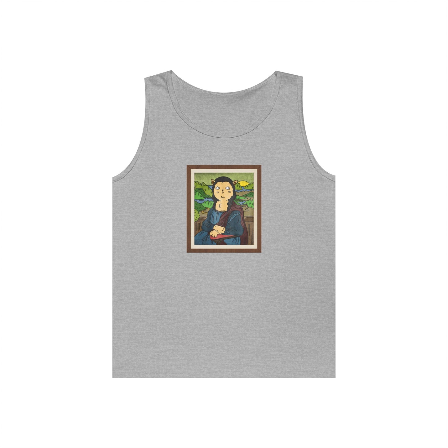 Meowna Lisa Men's/Unisex Tank Top