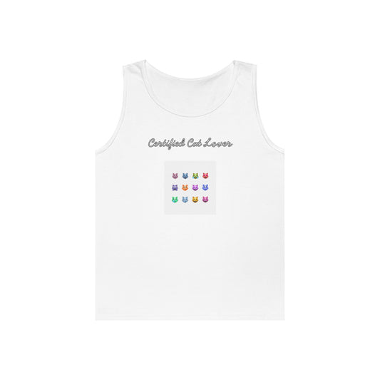 Certified Cat Lover Men's/Unisex Tank Top