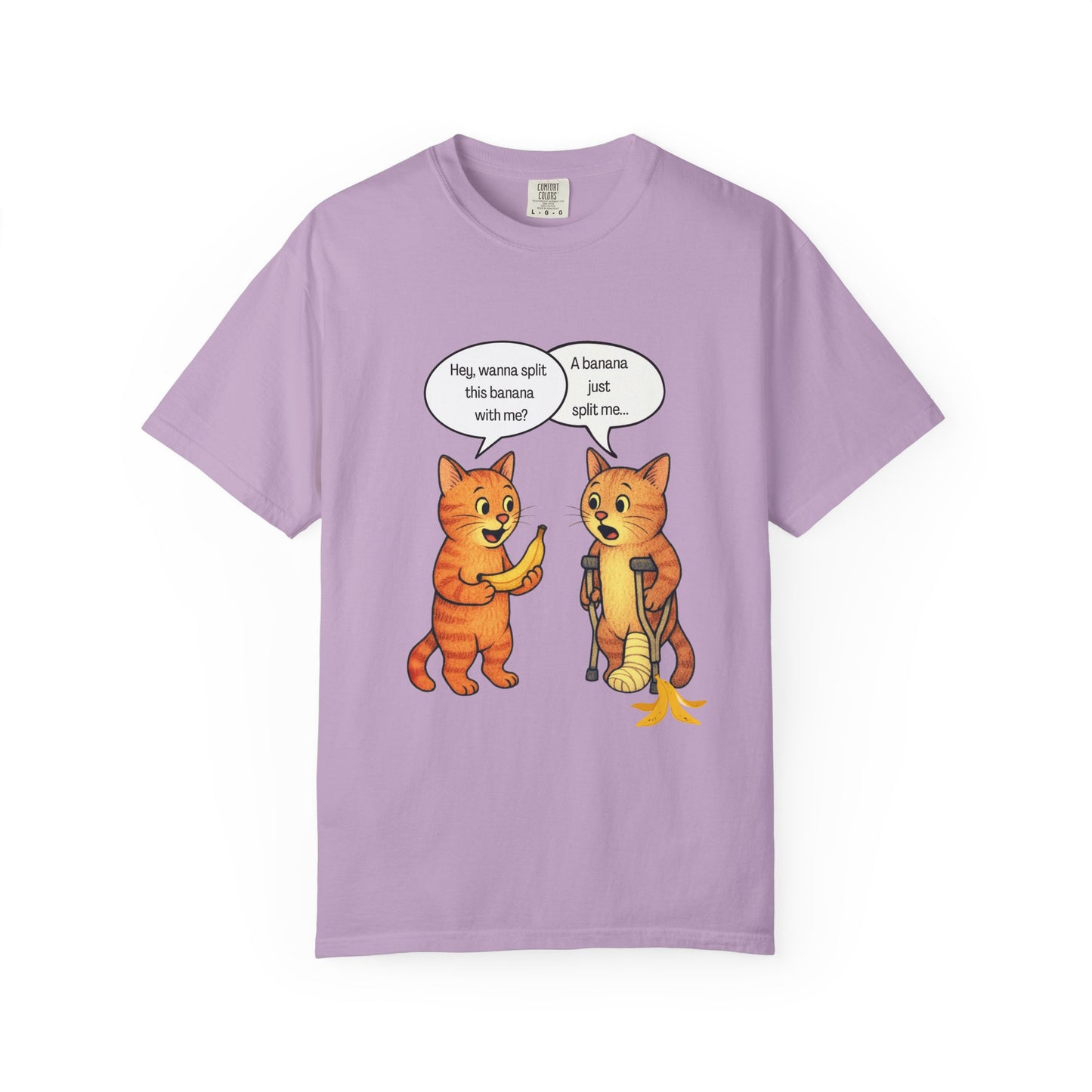 "Banana Split" - Funny Comic T-Shirt