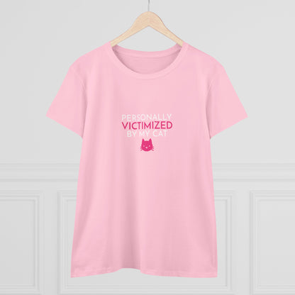 Personally Victimized by my Cat Women's T-Shirt
