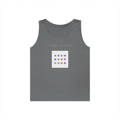 Certified Cat Lover Men's/Unisex Tank Top