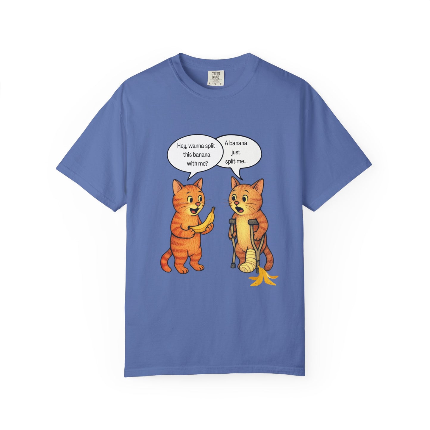 "Banana Split" - Funny Comic T-Shirt