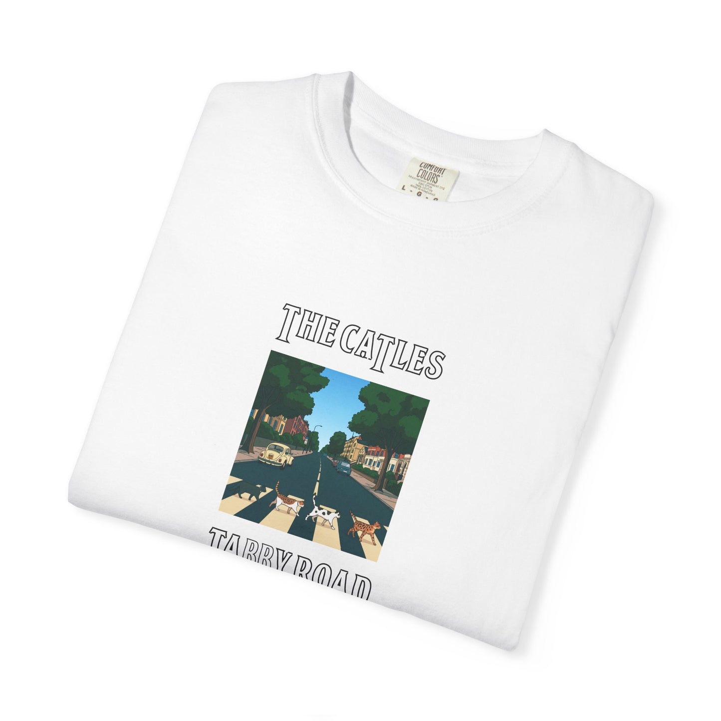 The Catles - Tabby Road Funny Men's/Unisex T-Shirt