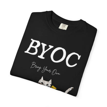 "BYOC - Bring Your Own Cat" Funny Cat T-Shirt