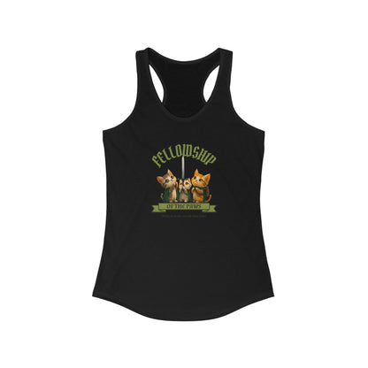 Fellowship of the Paws Women's Tank Top