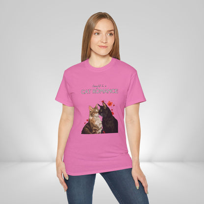"Caught in a Cat Romance" - Parody T-Shirt for Women