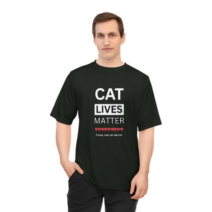 "Cat Lives Matter" Bold Cat T-Shirt
