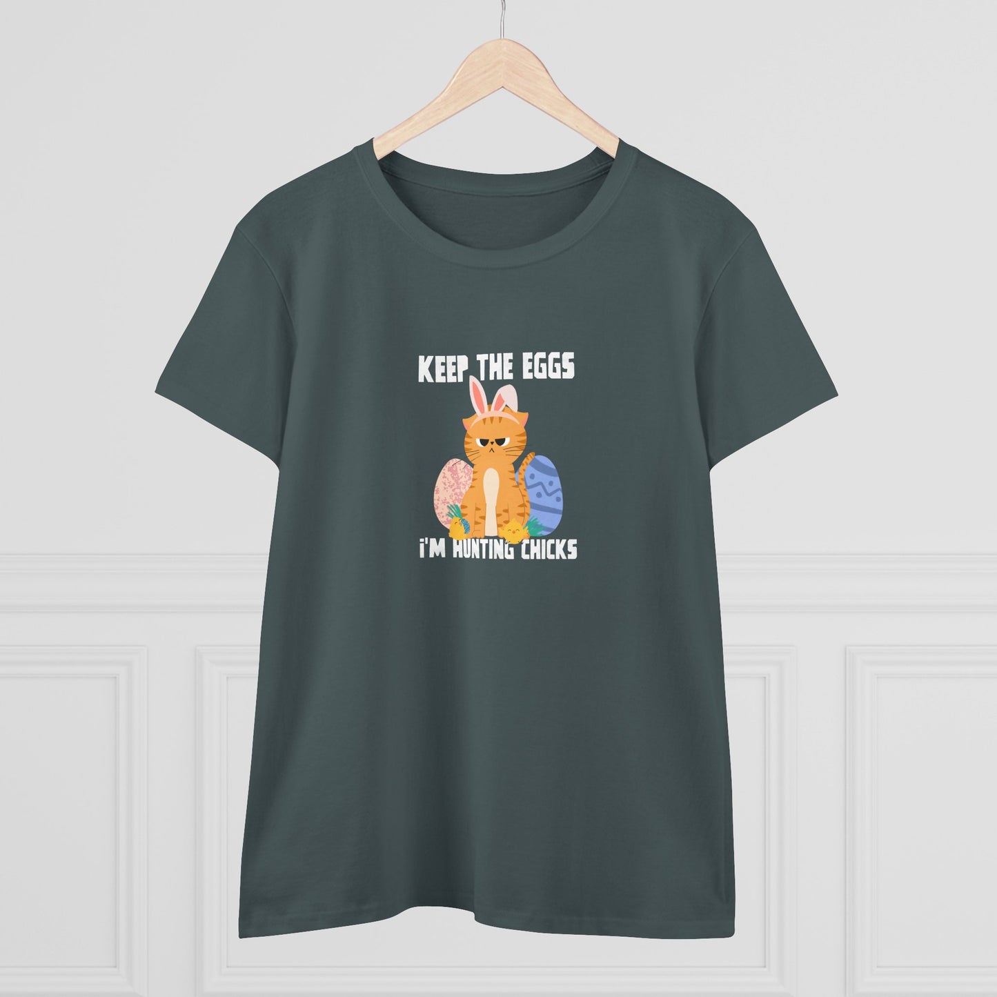 Keep the Eggs Funny Easter Women's T-Shirt