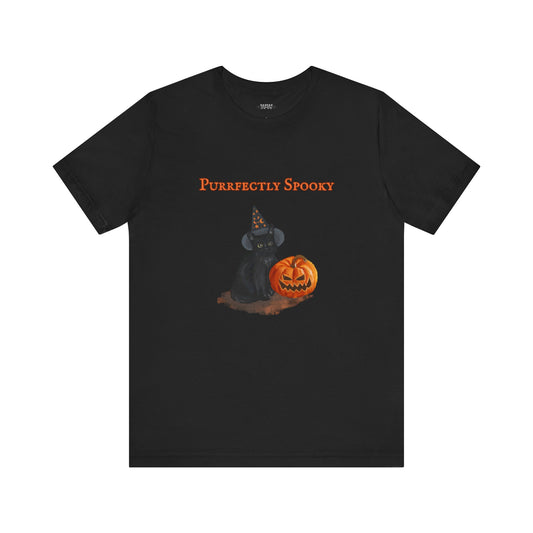 Purrfectly Spooky Halloween Unisex Shirt