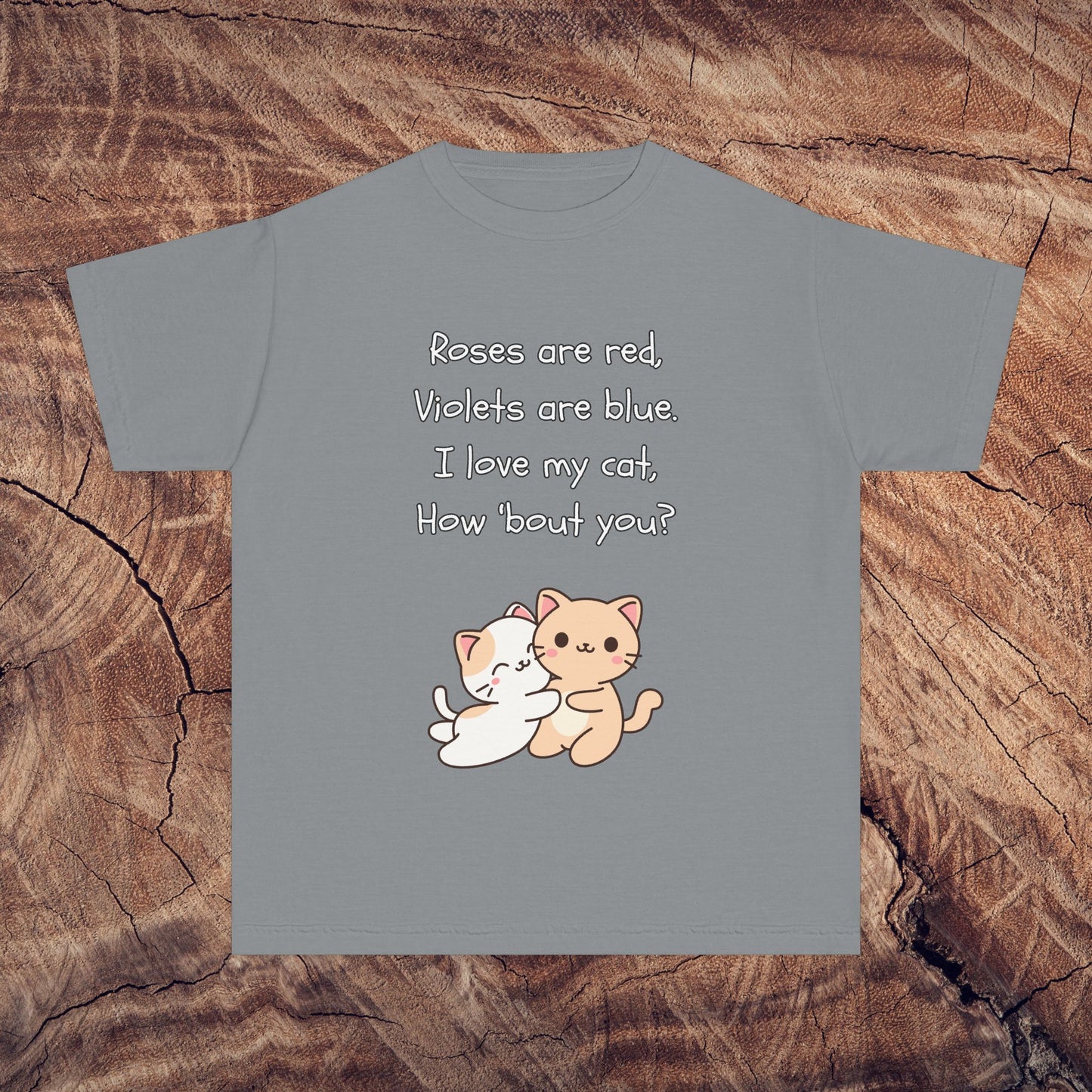 "I Love my Cat" Kids T-Shirt