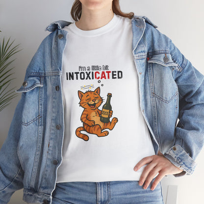 "Intoxi-CAT-ed" Funny Women's Cat T-Shirt