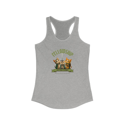 Fellowship of the Paws Women's Tank Top