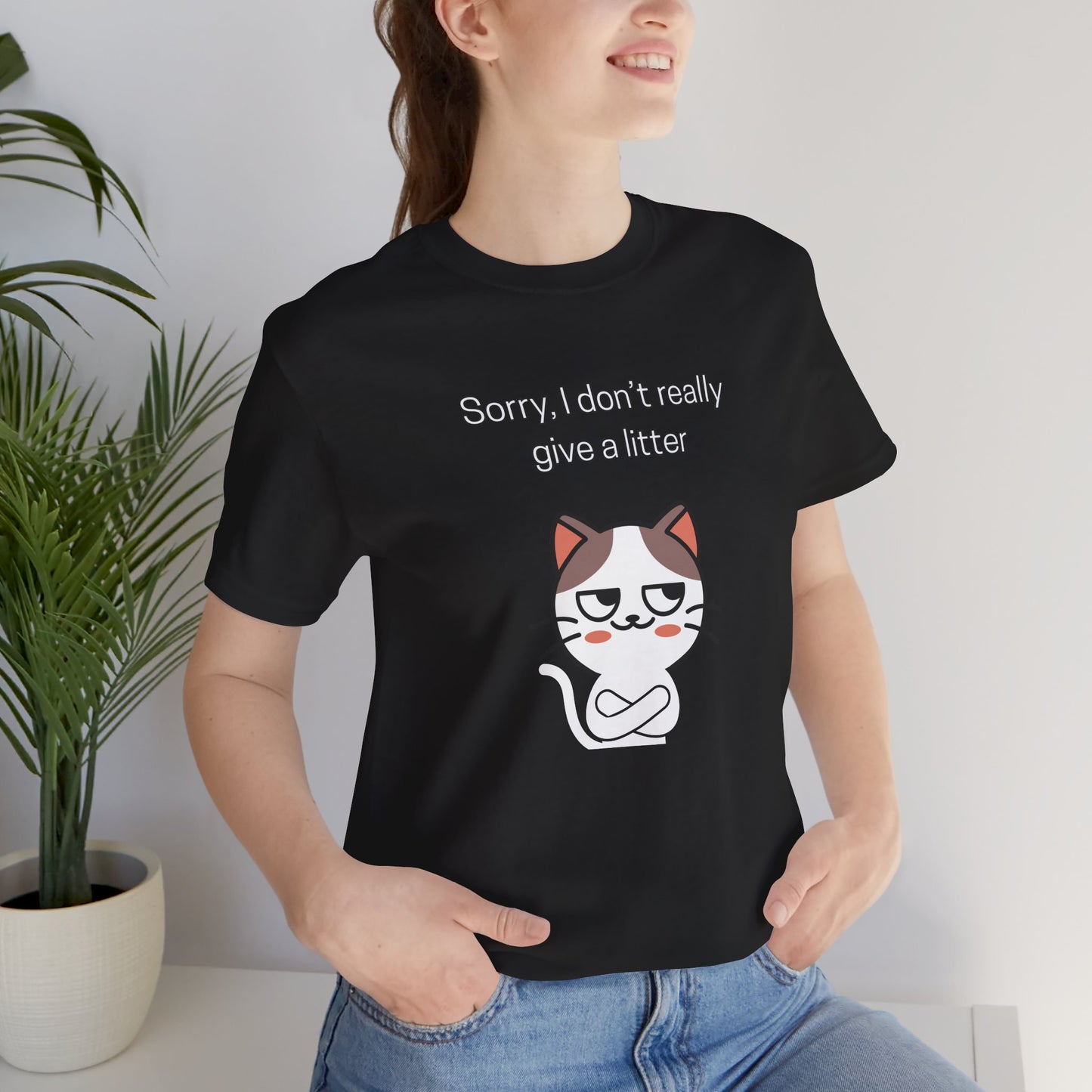 Sorry, I Don't Give a Litter Funny Unisex Shirt