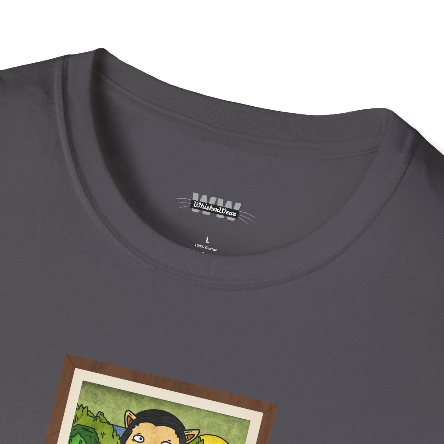 'Meowna Lisa' Funny Men's/Unisex T-Shirt