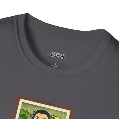 'Meowna Lisa' Funny Men's/Unisex T-Shirt