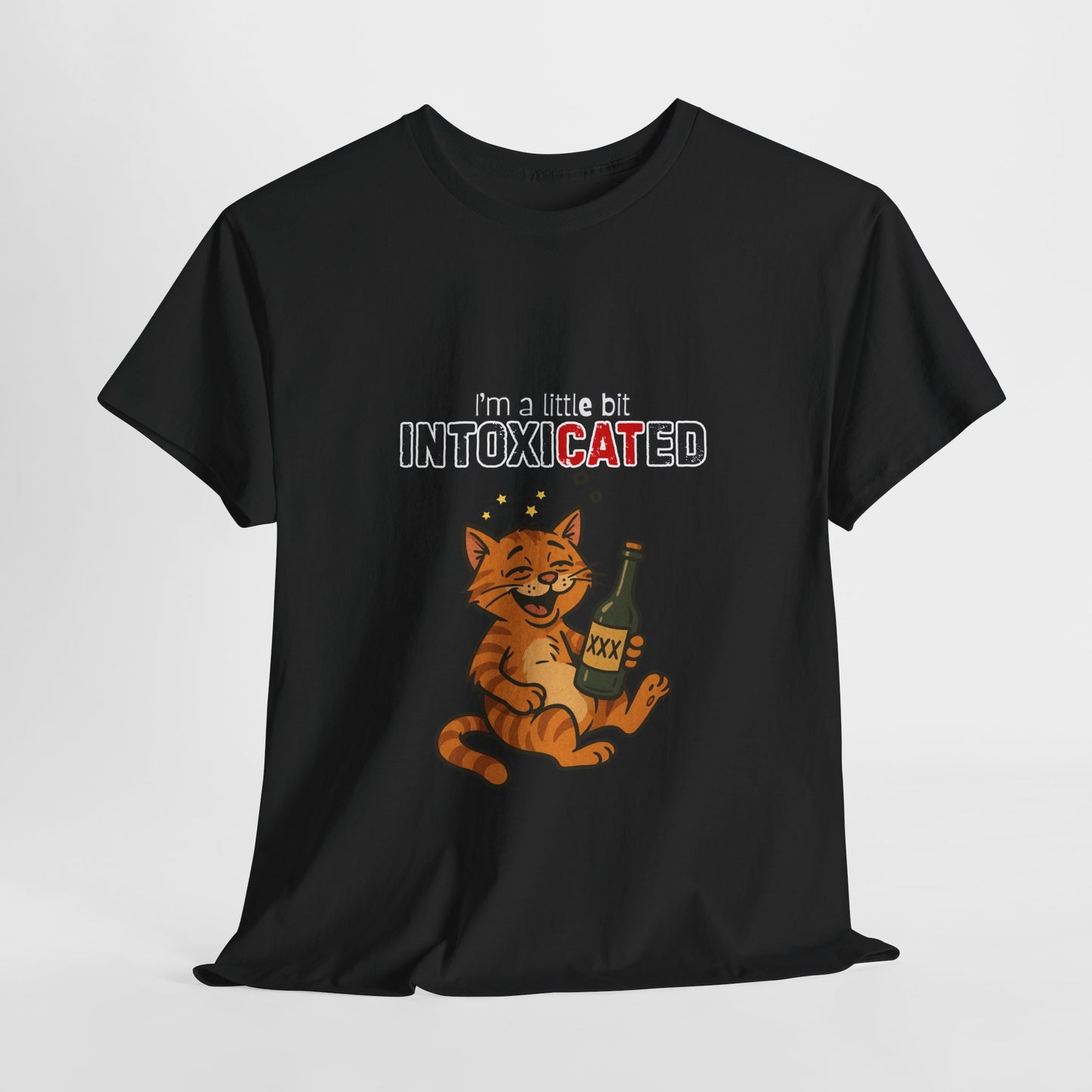 "Intoxi-CAT-ed" Funny Women's Cat T-Shirt