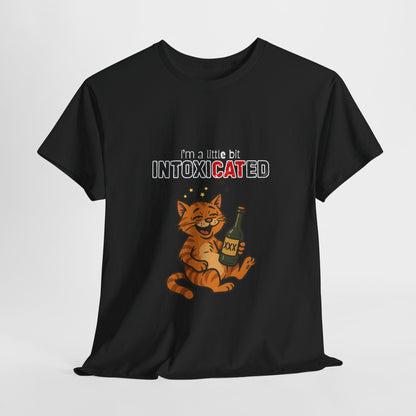 "Intoxi-CAT-ed" Funny Women's Cat T-Shirt