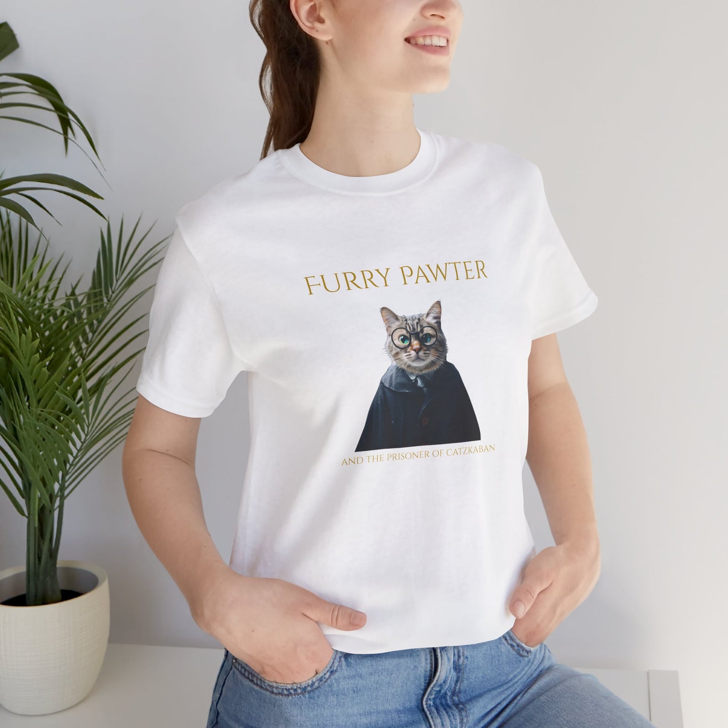 Furry Pawter and the Prisoner of Catzkaban Funny Unisex Shirt