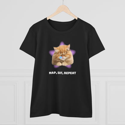 Nap Eat Repeat Women's T-Shirt