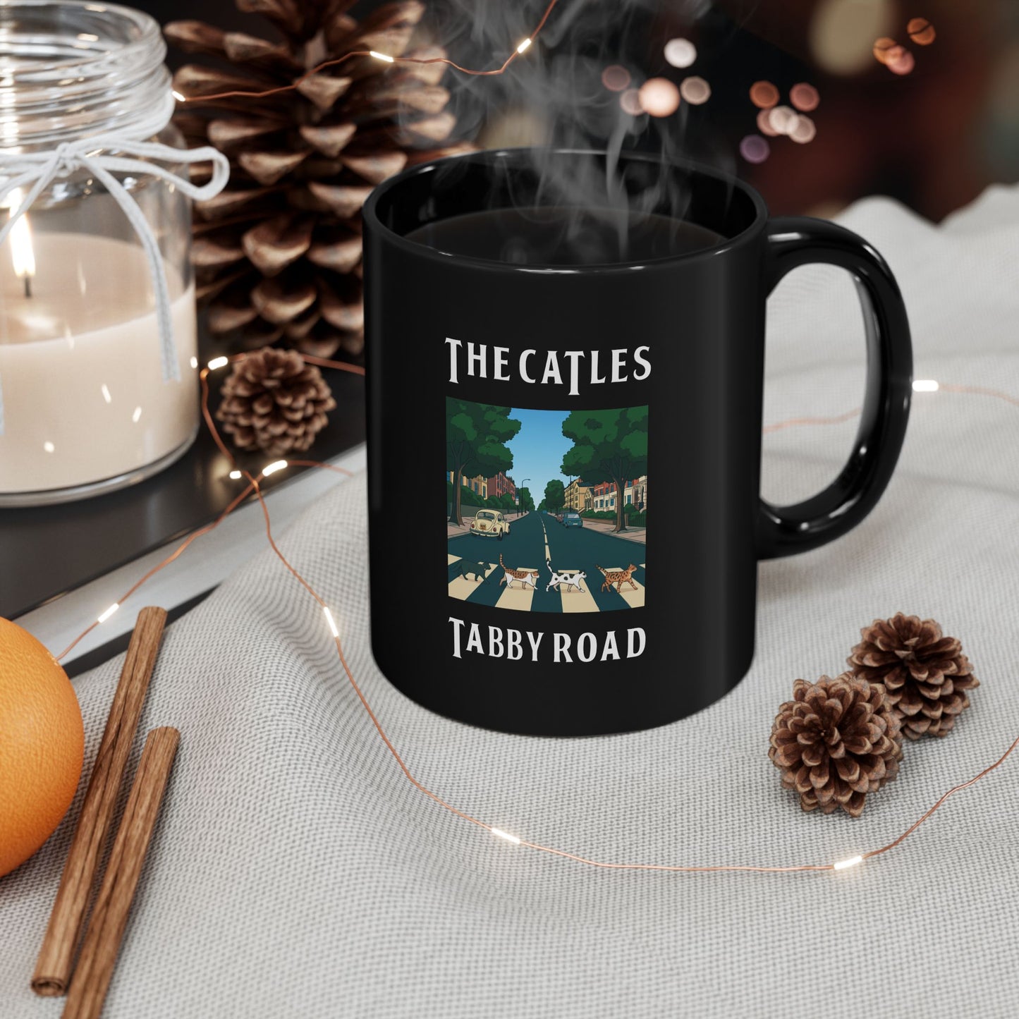 Tabby Road Funny Coffee Mug