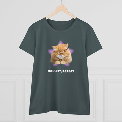 Nap Eat Repeat Women's T-Shirt