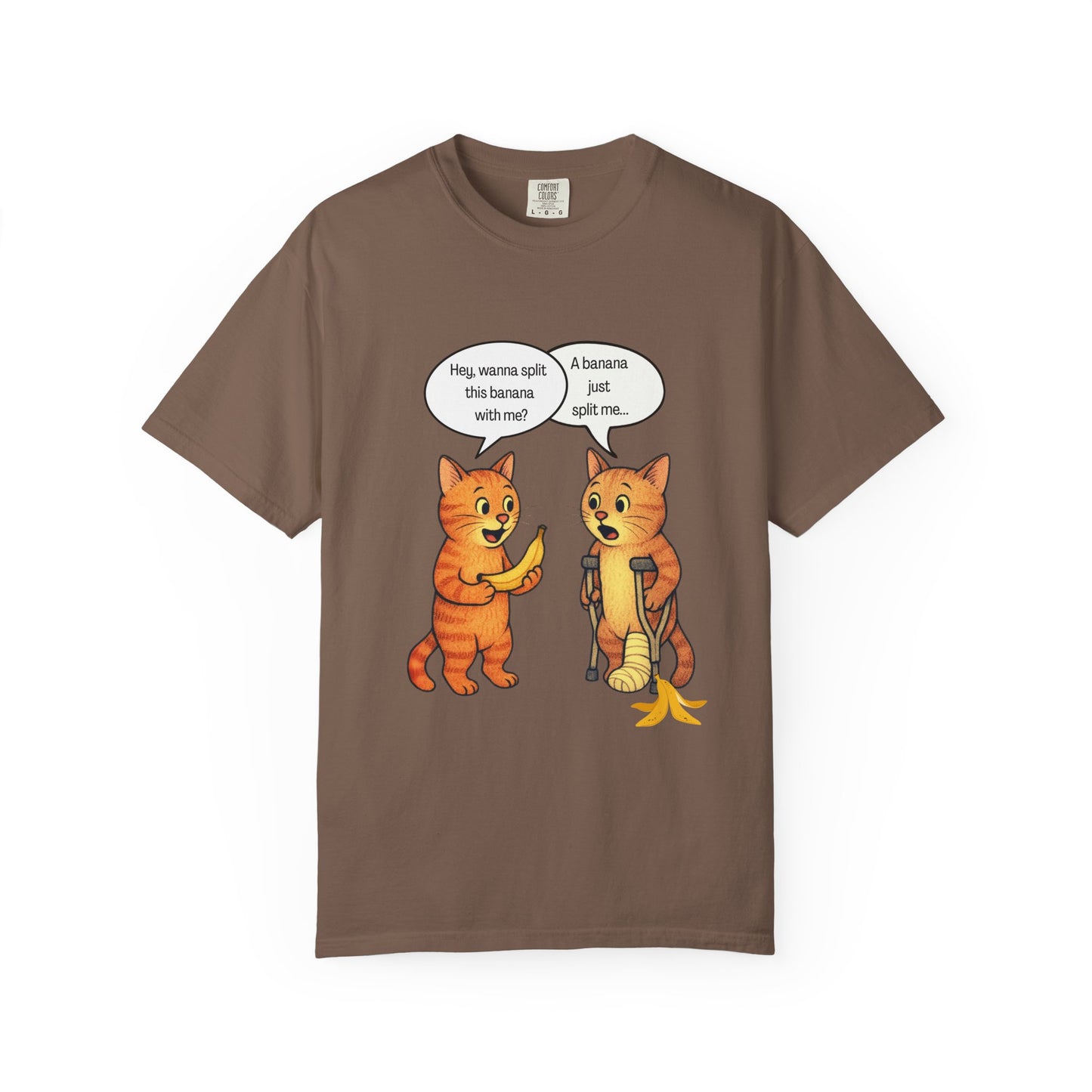 "Banana Split" - Funny Comic T-Shirt