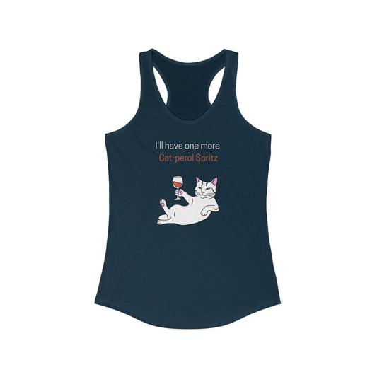 One More Cat-Perol Spritz Funny Women's Tank Top