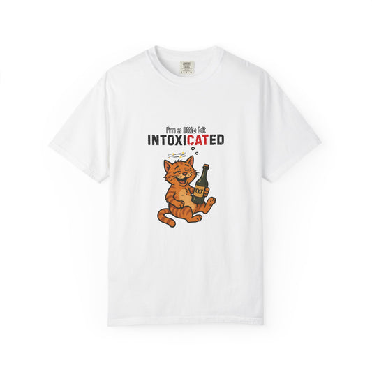 "Intoxi-CAT-ed" Hilarious Cat T-Shirt