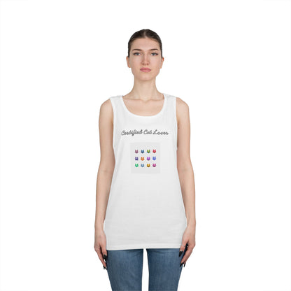 Certified Cat Lover Men's/Unisex Tank Top