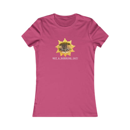 Not A Morning Cat Women's T-Shirt