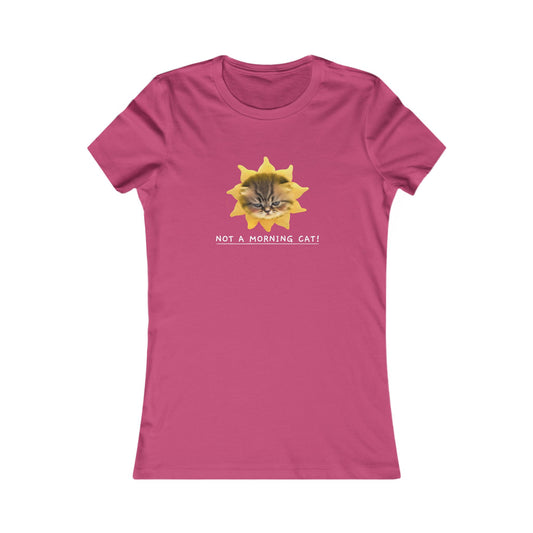 Not A Morning Cat Women's T-Shirt