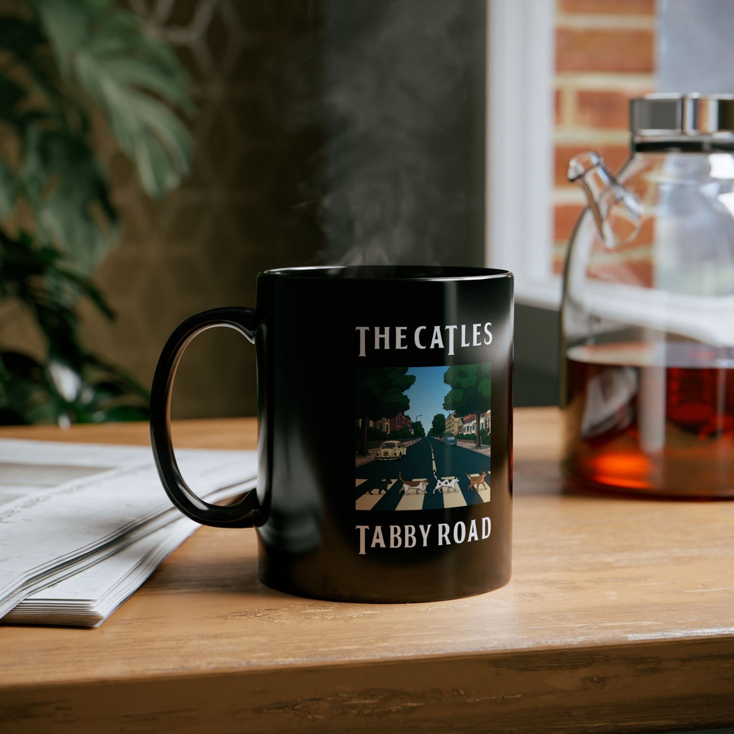 Tabby Road Funny Coffee Mug