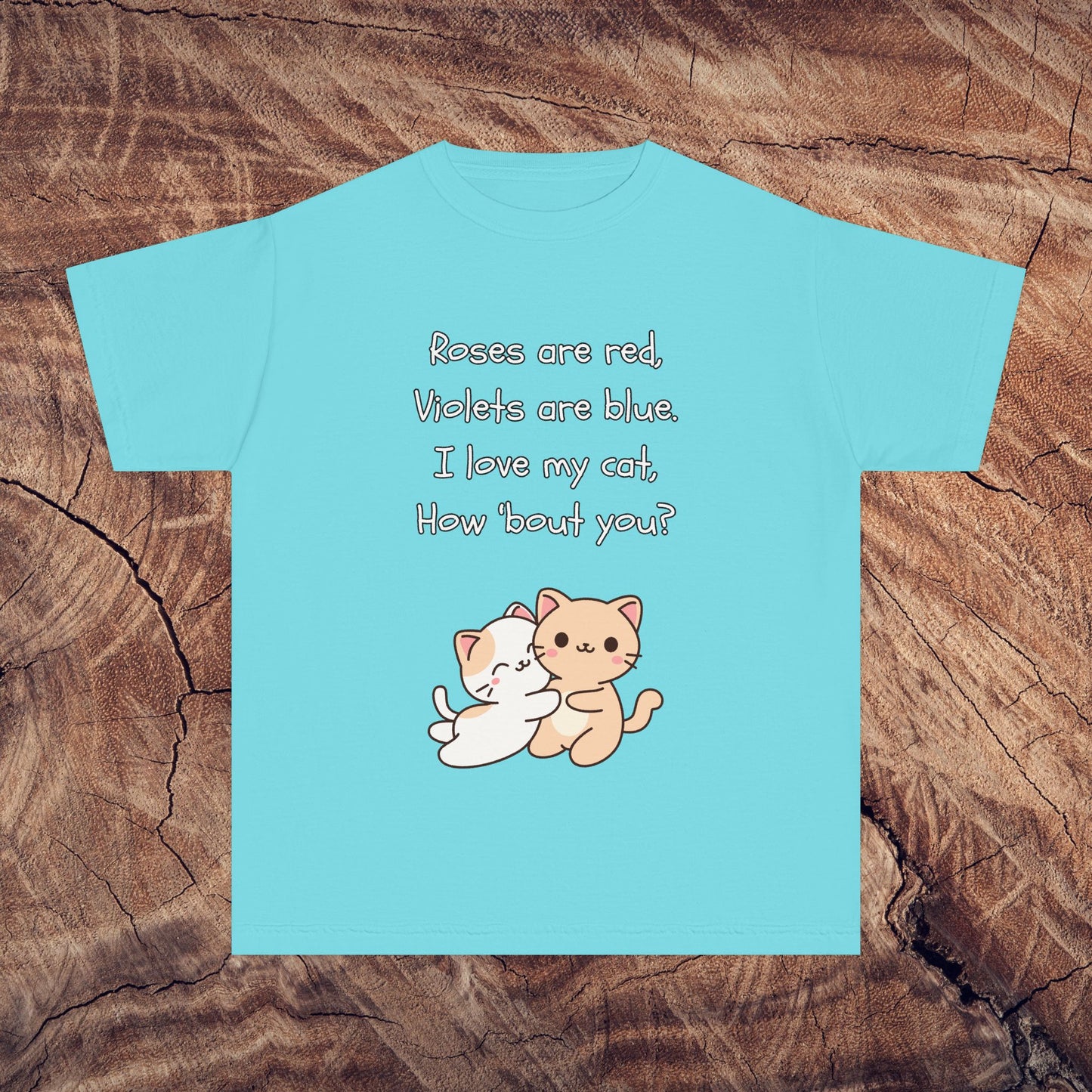 "I Love my Cat" Kids T-Shirt