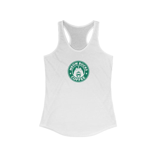 MeowBucks Coffee Women's Tank Top