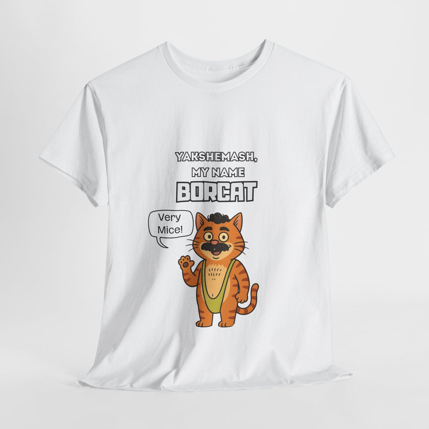 "BORCAT" Hilarious Women's Cat T-Shirt
