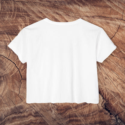 "IntoxiCATed" Crop-Top Shirt for Women