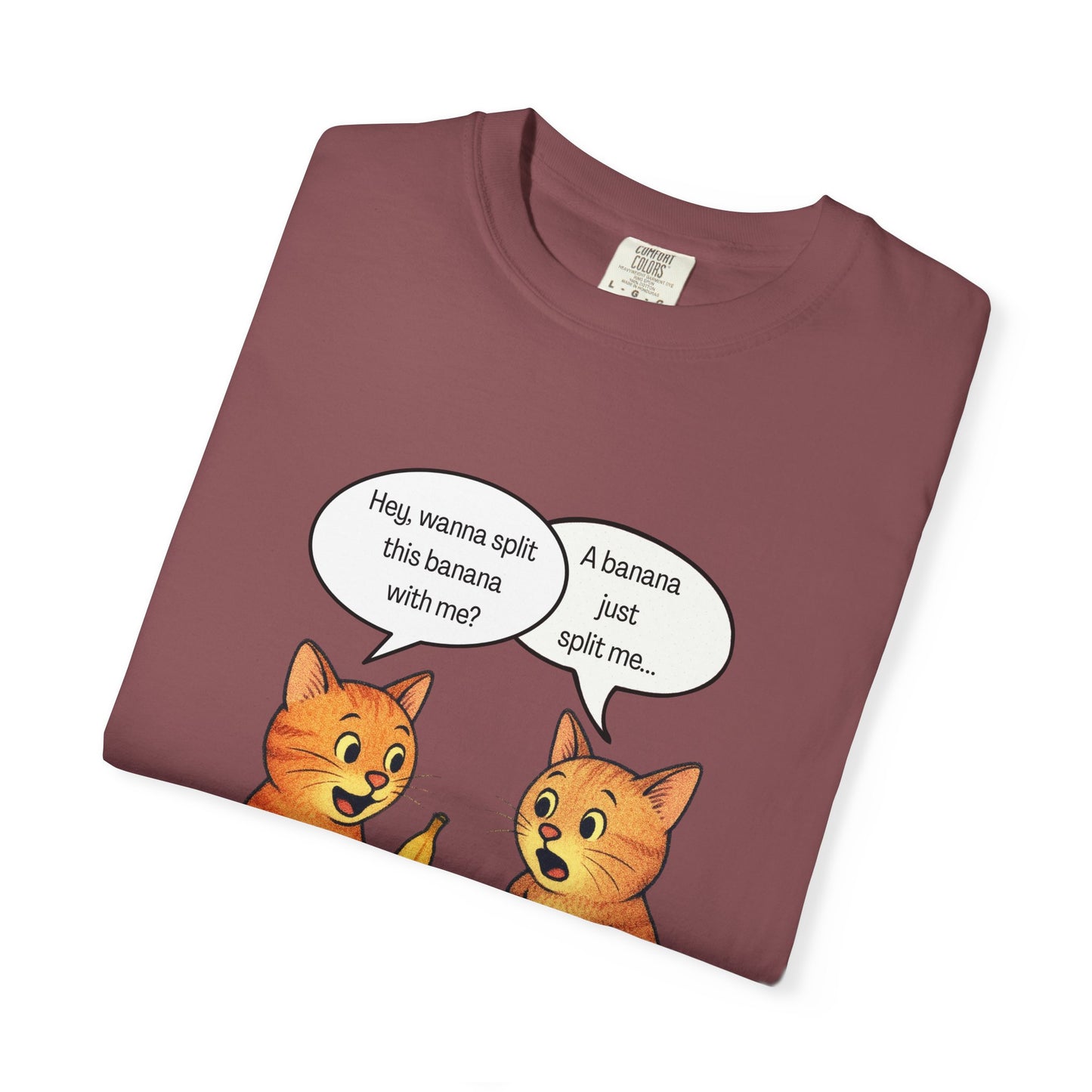 "Banana Split" - Funny Comic T-Shirt
