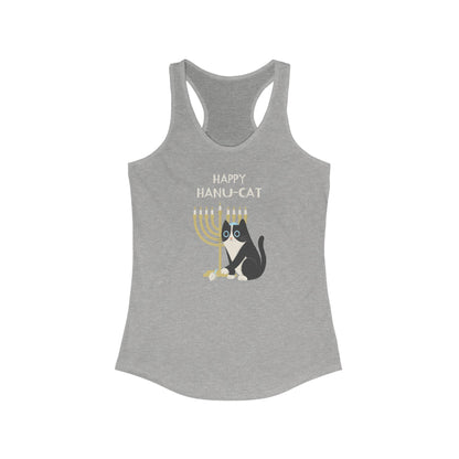 Hannu-Cat Funny Women's Tank Top
