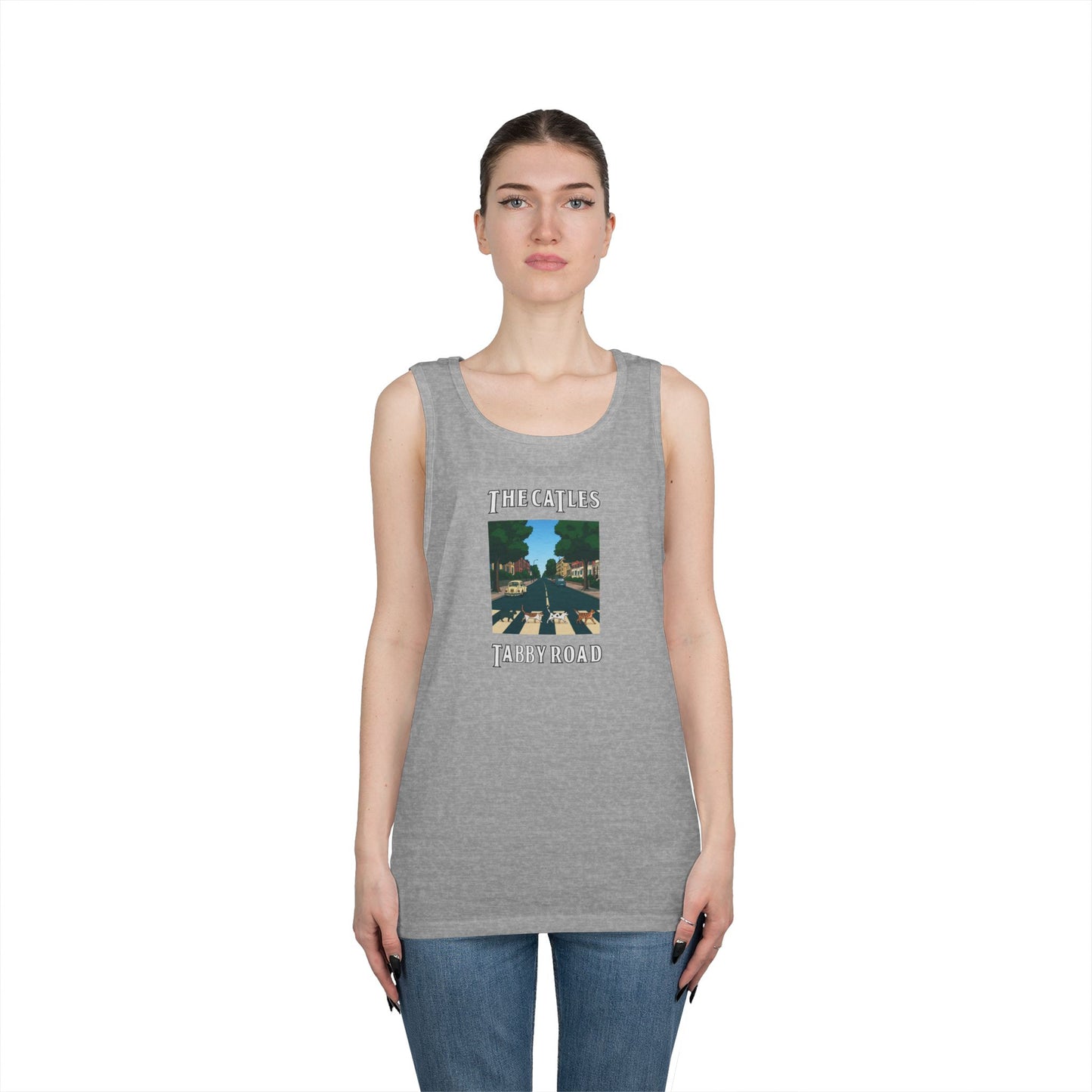 The Catles Tabby Road Men's/Unisex Tank Top
