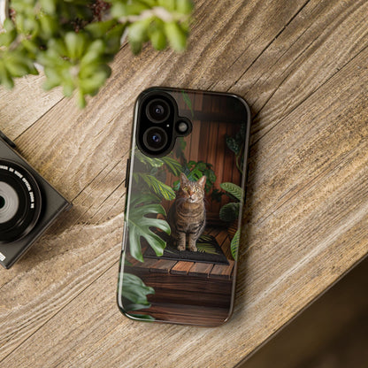 "Cat Gaze" Cat-Themed Phone Case iPhone 16