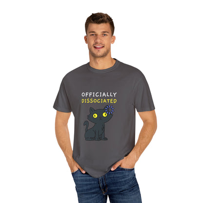 Officially Dissociated Men's/Unisex Cat T-Shirt