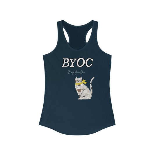 BYOC Bring Your Own Cat Funny Women's Tank Top