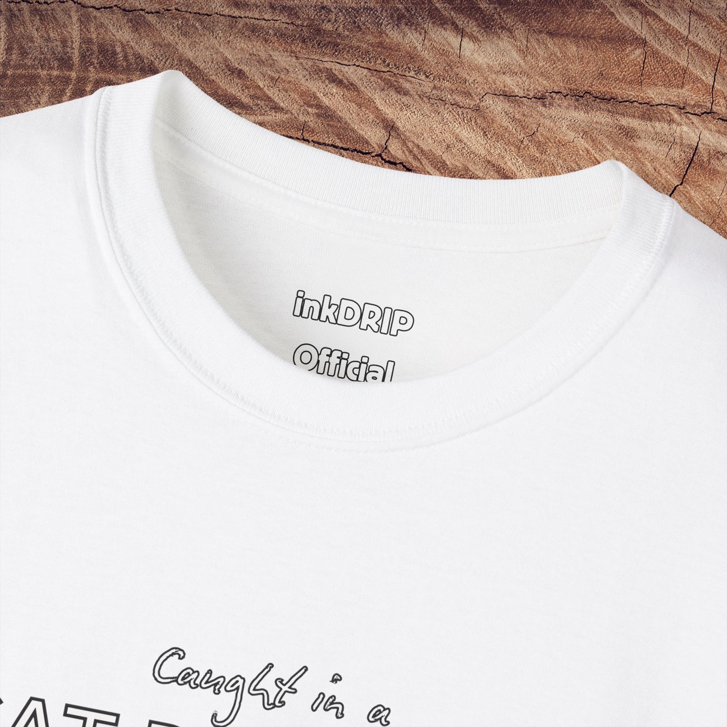 "Caught in a Cat Romance" - Parody T-Shirt for Women
