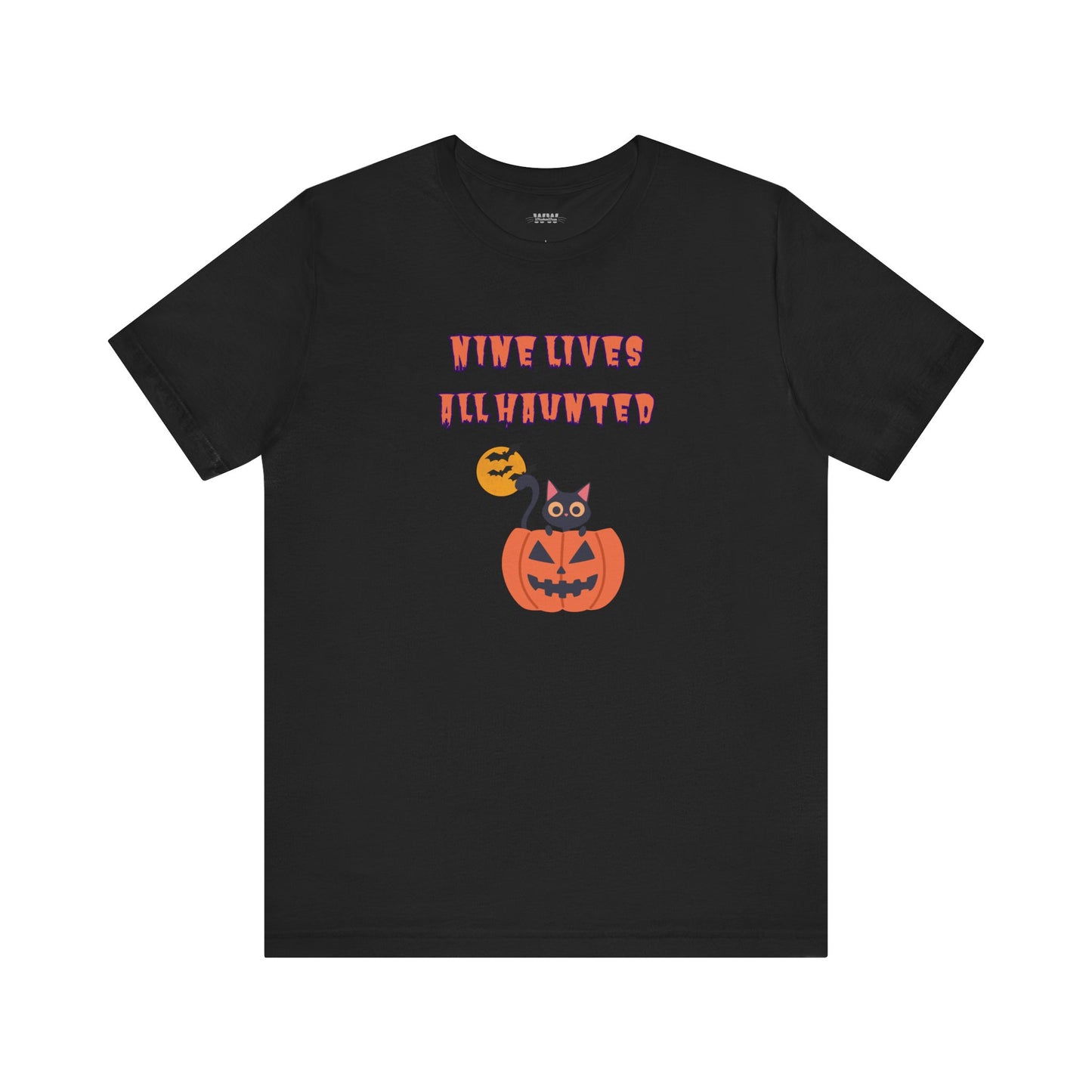 Nine Lives, All Haunted Halloween Unisex Shirt