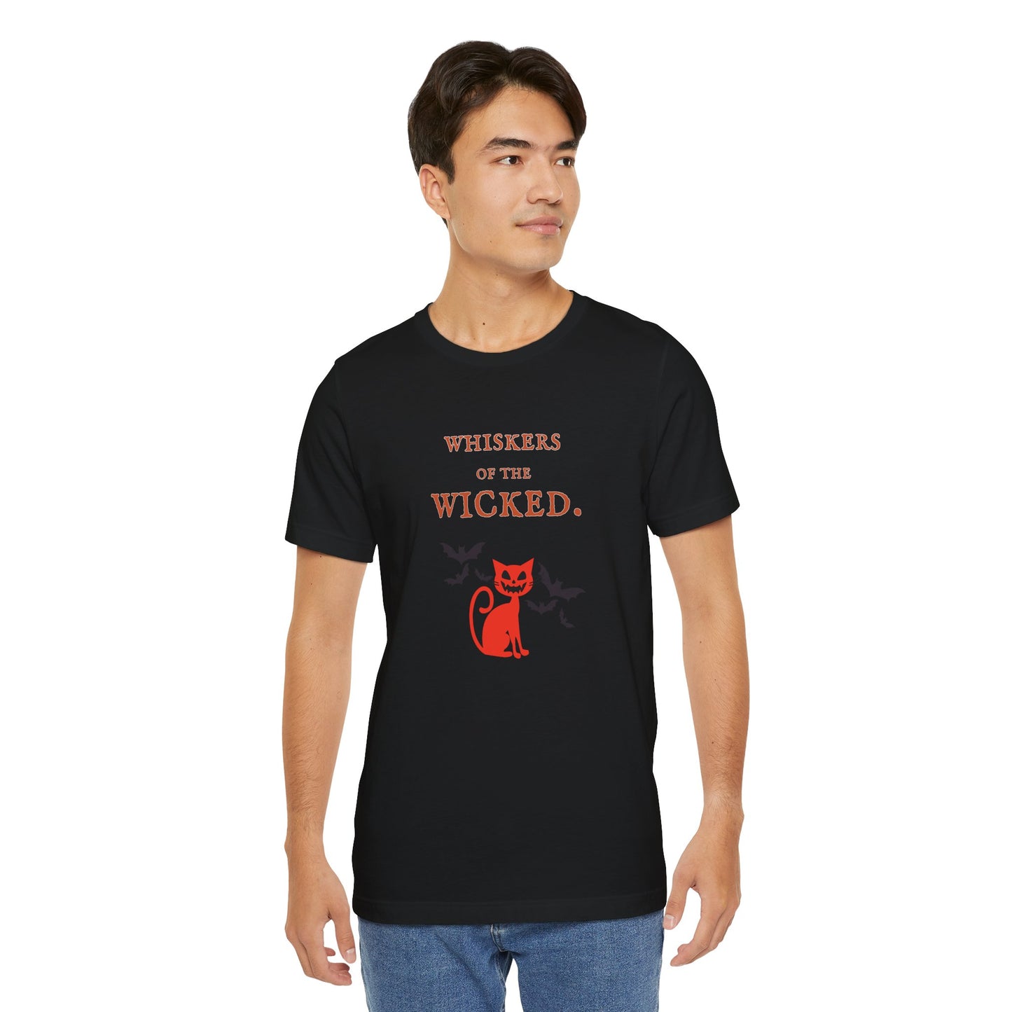 Whiskers of the Wicked Halloween Unisex Shirt
