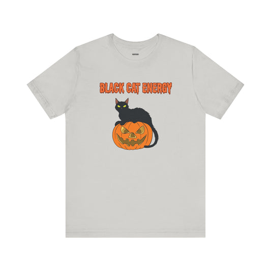 Black Cat Energy Halloween Unisex Shirt