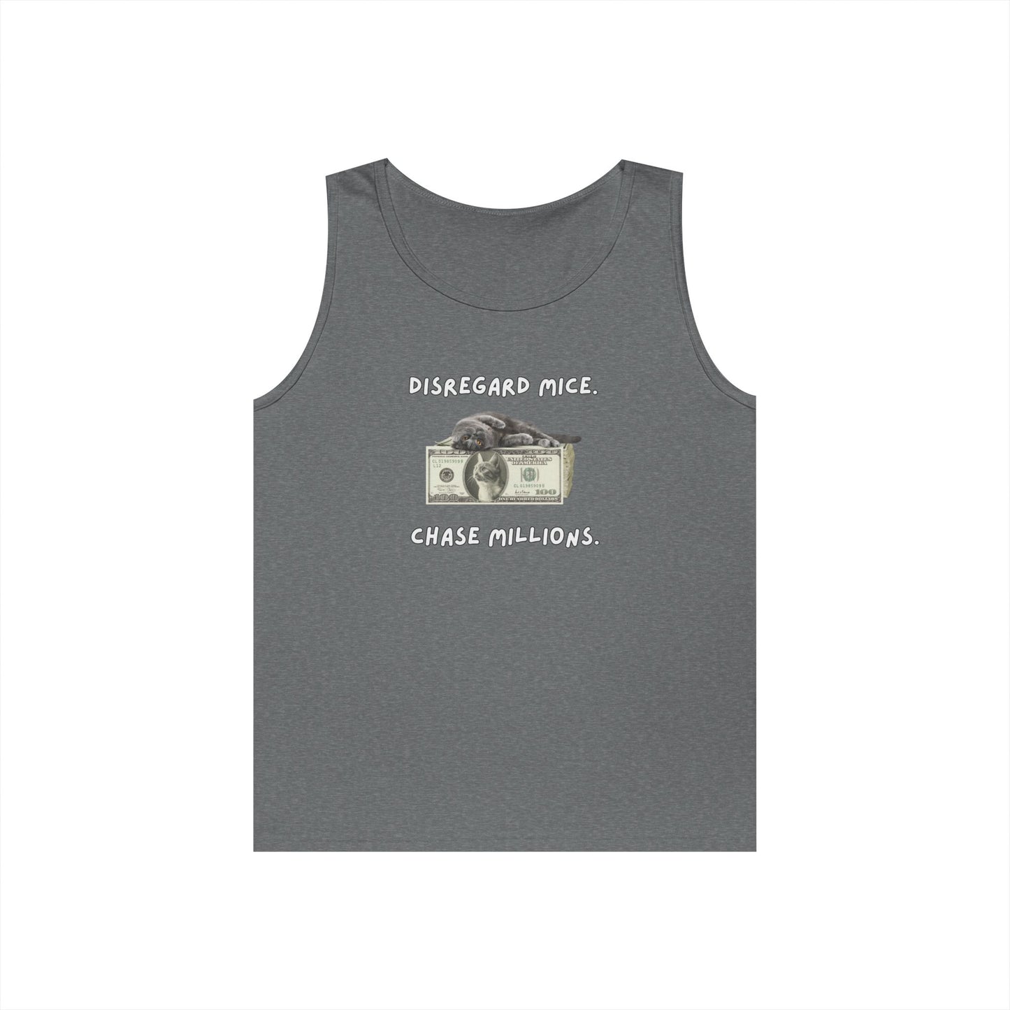 Disregard Mice Chase Millions Men's/Unisex Tank Top