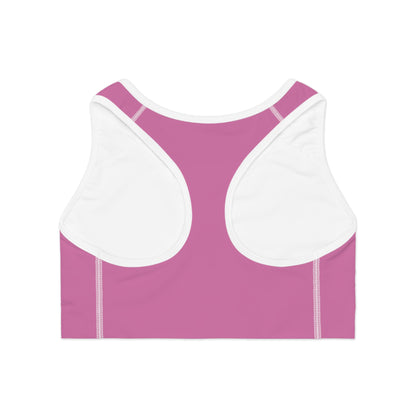 "I Love my Cat" Sports Bra