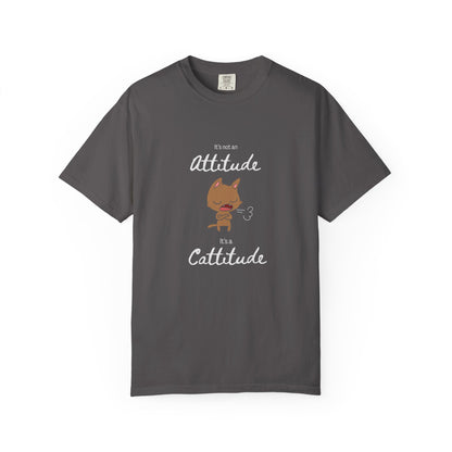 "Cattitude" Funny & Stylish Cat T-Shirt